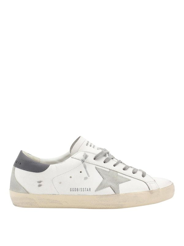 Sneakers Super Star In Pelle Bianca