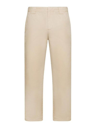 Pantaloni Chino In Cotone