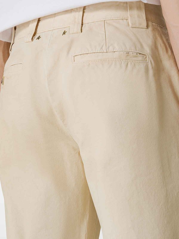 Pantaloni Chino In Cotone