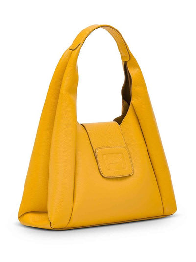 Borsa Hobo In Pelle Martellata