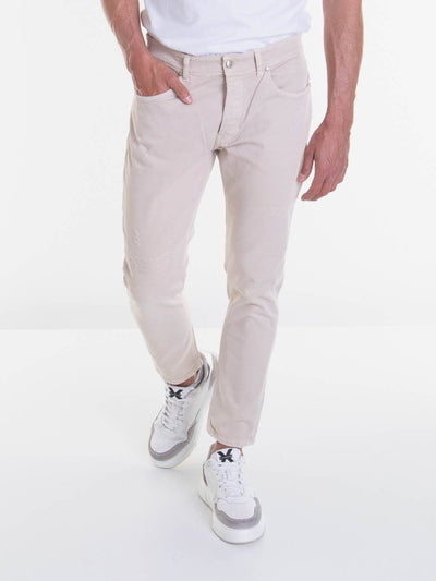 Jeans Slim Fit Con Bottoni