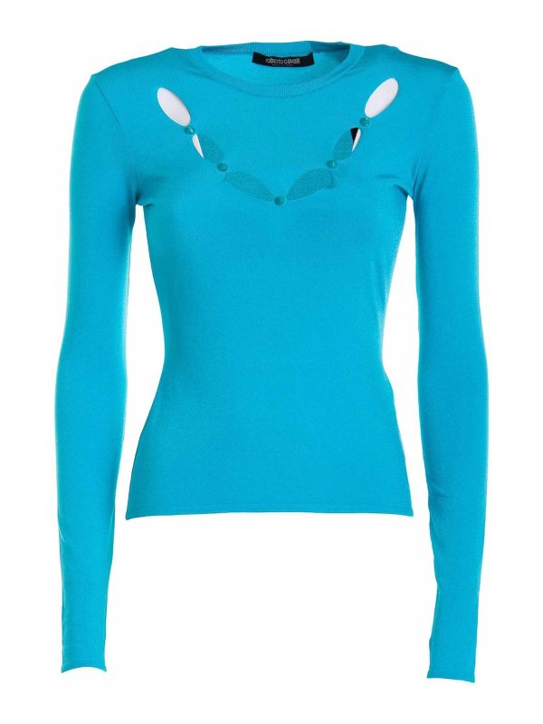 Maglione Slim Fit Con Borchie