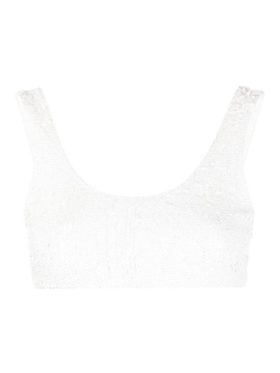 Top Bralette Corto Con Paillettes