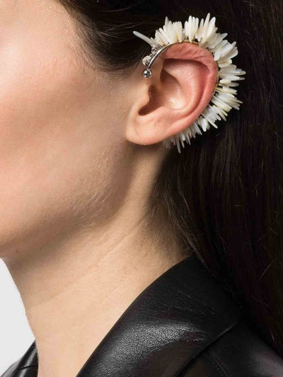 Earcuff Di Perle Di Corallo