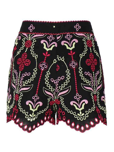 Shorts Kira In Misto Cotone E Lino