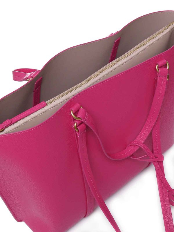 Borsa Shopper Grande In Pelle