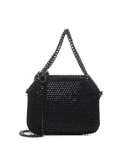 Borsa Tote Con Micro Paillettes