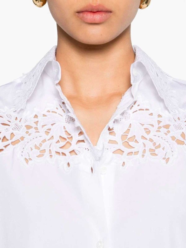 Camicia Con Pizzo