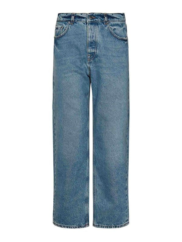 Jeans Comoda In Denim Blu