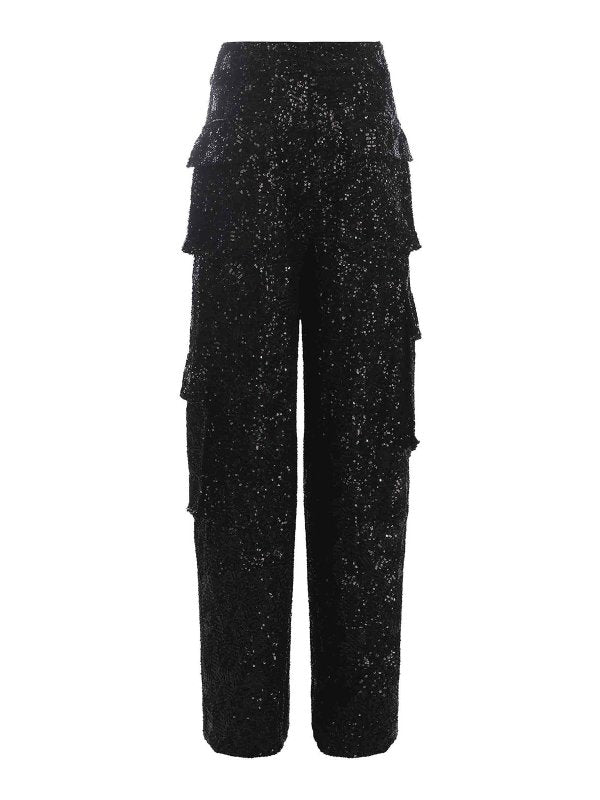 Pantaloni Realizzati Con Paillettes