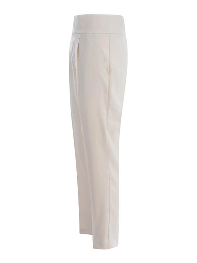 Pantaloni In Crepe Stretch