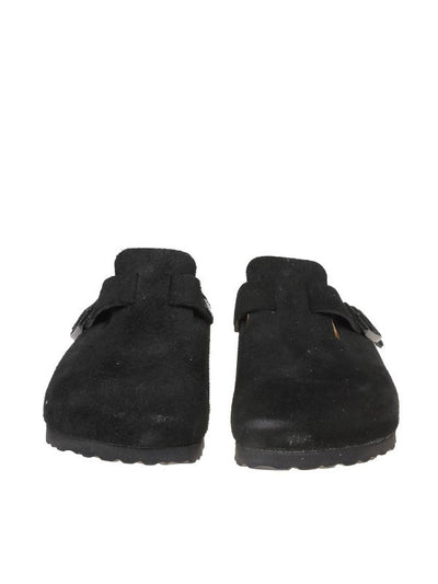 Sabot Boston Sfb In Suede Colore Nero