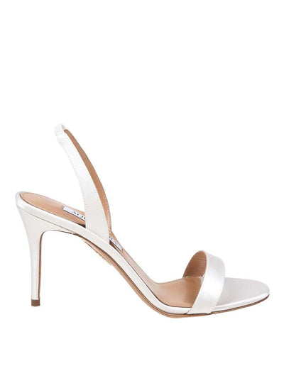 Sandalo So Nude 85 Satin Colore Bianco