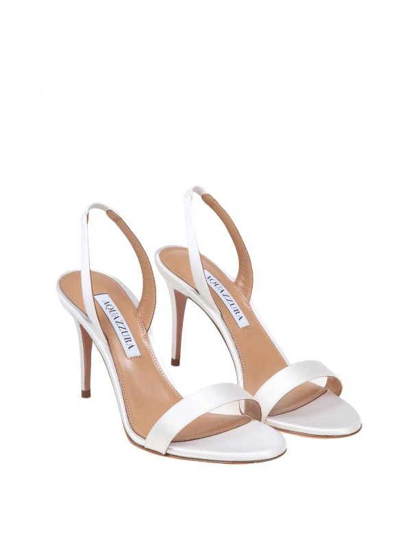 Sandalo So Nude 85 Satin Colore Bianco