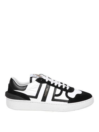 Sneakers Clay Low Top In Pelle E Nylon