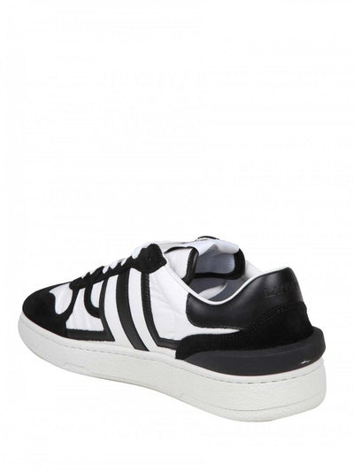 Sneakers Clay Low Top In Pelle E Nylon