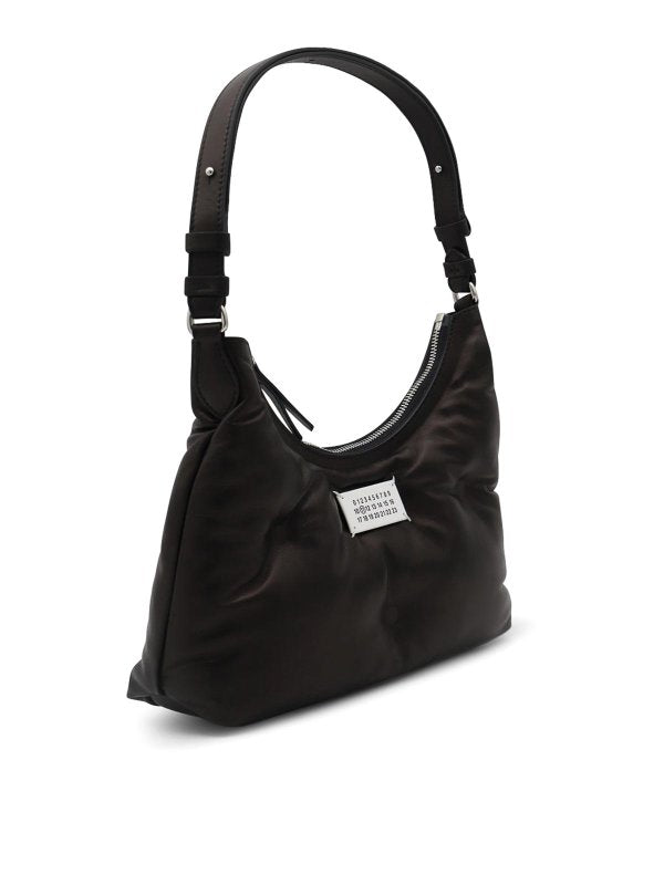 Borsa Hobo Glam Slam In Pelle Nera