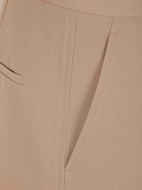 Pantaloni Sartoriali Beige