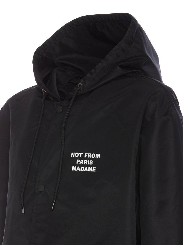 Parka Con Slogan