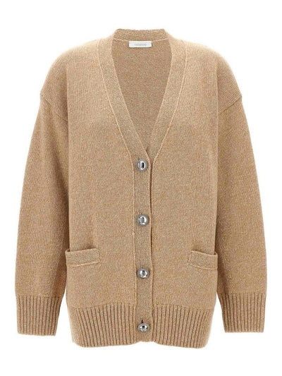 Cardigan Con Bottoni Logo