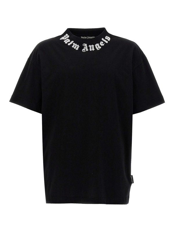 T-shirt Con Logo Sul Collo