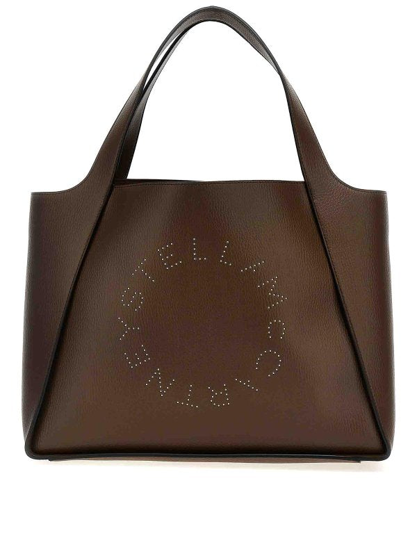 Borsa Shopping Con Logo Grande