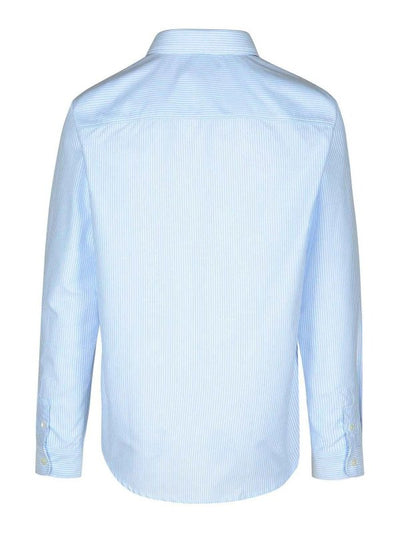 Camicia Greg In Cotone Azzurro