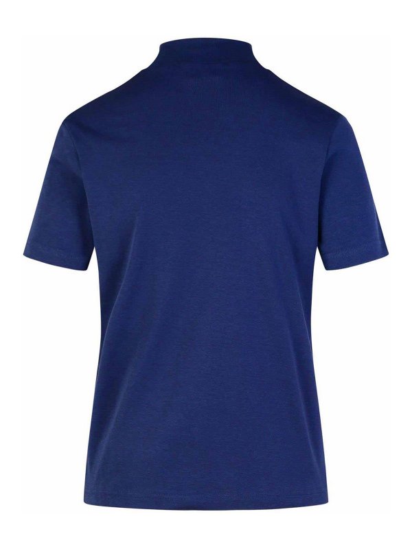 T-shirt Caroll In Cotone Blu Scuro