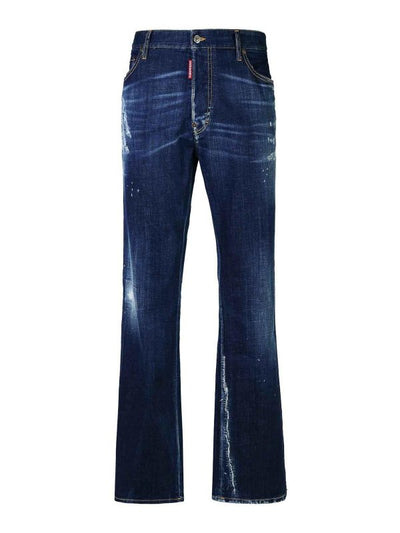 Jeans In Denim Di Cotone Blu Roadie