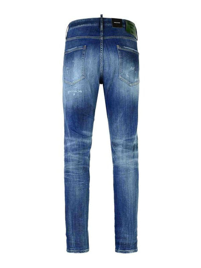 Jeans In Denim Di Cotone Blu Cool Guy