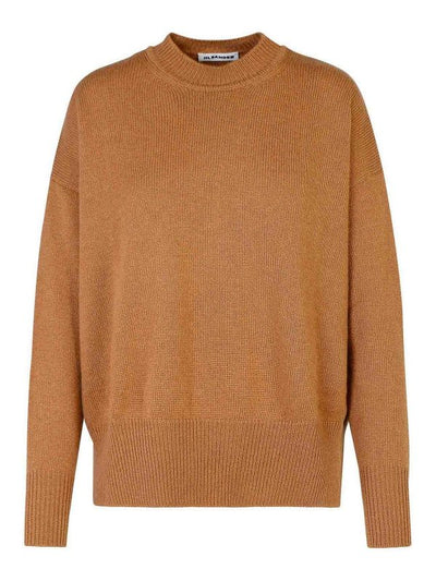 Maglione In Cashmere Marrone