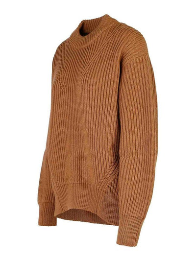 Maglione Di Lana Marrone