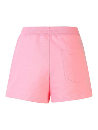 Pantaloncini In Cotone Rosa