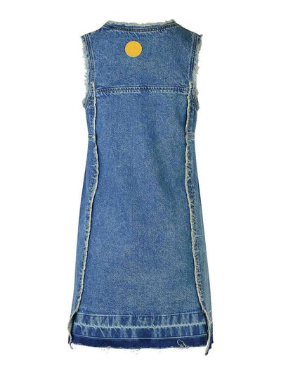 Vestito  In Misto Poliestere Jeans