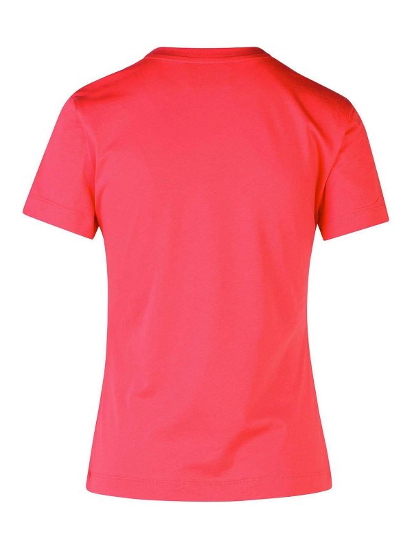 T-shirt In Cotone Fucsia