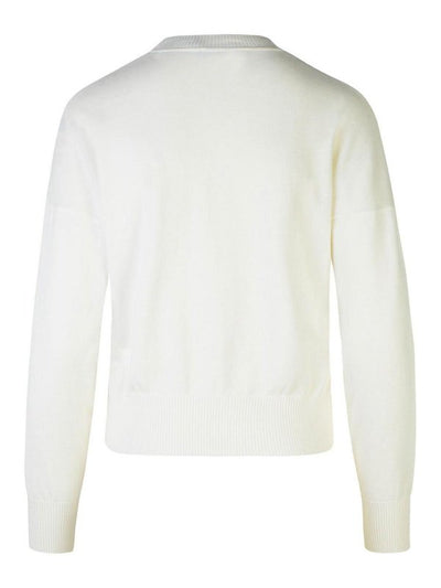 Maglione In Cotone Bianco