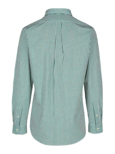 Camicia In Cotone Verde