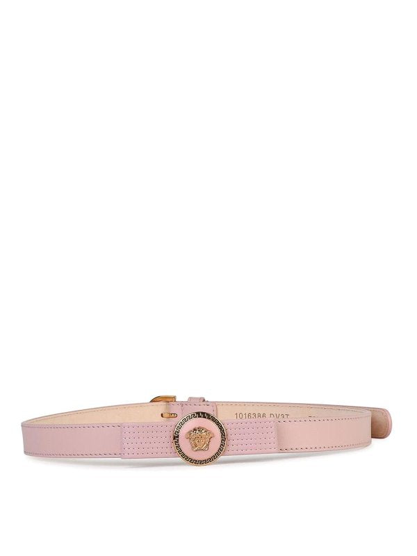 Cintura Gianni Ribbon In Pelle Rosa