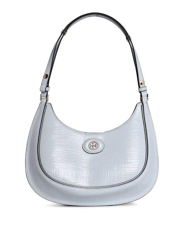 Borsa Hobo Robinson In Pelle Azzurra