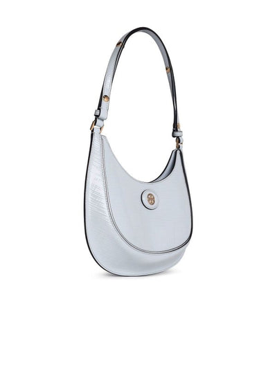 Borsa Hobo Robinson In Pelle Azzurra