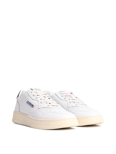 Sneakers Medialist In Pelle Bianca