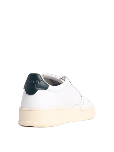 Sneakers Medialist In Pelle Bianca