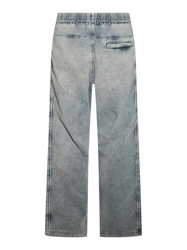 Jeans In Cotone Azzurro