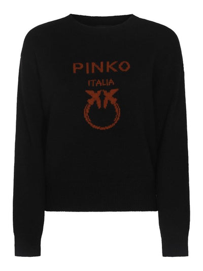 Pullover In Cotone Nero