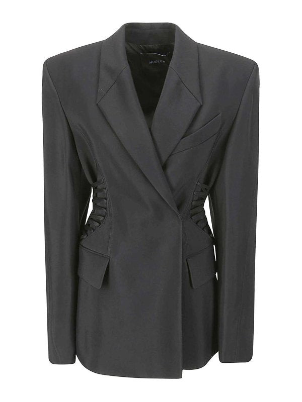 Blazer Nero Mugler