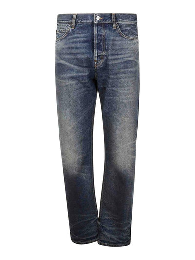 Jeans Blu Gamba Dritta