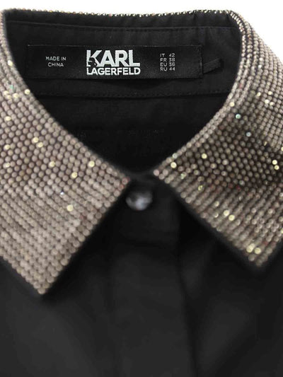 Camicia Corta Con Strass