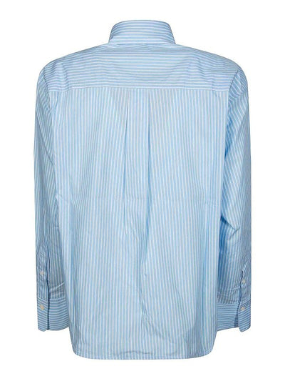 Camicia Manica Lunga Bacchettata Cropped