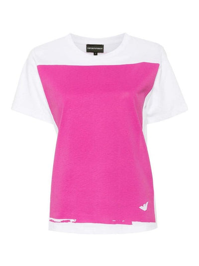 T-shirt In Cotone Stampato