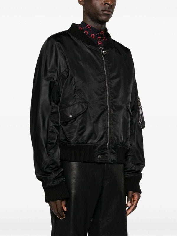 Giubbotto Bomber In Nylon